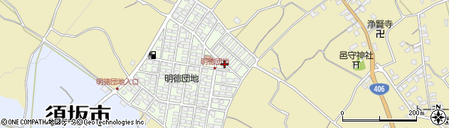 長野県須坂市明徳24周辺の地図