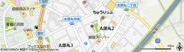 太郎丸東部1号公園周辺の地図