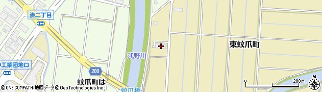 石川県金沢市東蚊爪町91周辺の地図