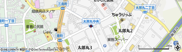 太郎丸中央周辺の地図
