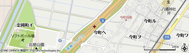 石川県金沢市今町ヘ周辺の地図