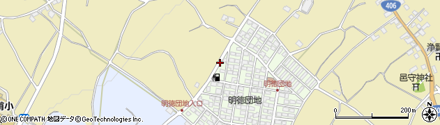 長野県須坂市明徳7周辺の地図