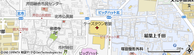 マツモトキヨシケーズタウン若里店周辺の地図