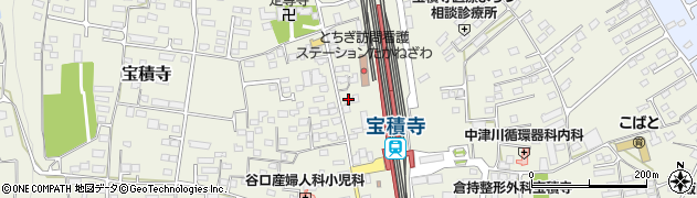 宝積寺タクシー周辺の地図