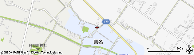 富山県富山市善名426周辺の地図