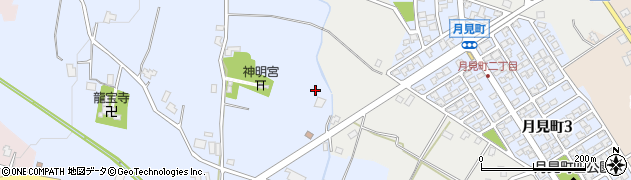 富山県富山市上栄周辺の地図
