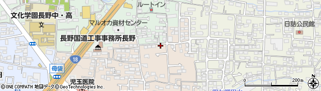 長野県長野市稲葉母袋811周辺の地図