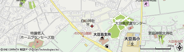 長野県長野市大豆島西沖周辺の地図