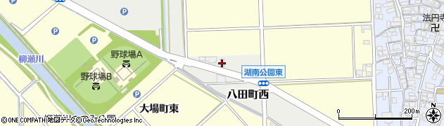 石川県金沢市八田町西周辺の地図