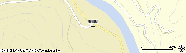 南郷郵便局周辺の地図