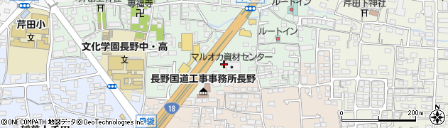 長野県長野市稲葉中千田2122周辺の地図