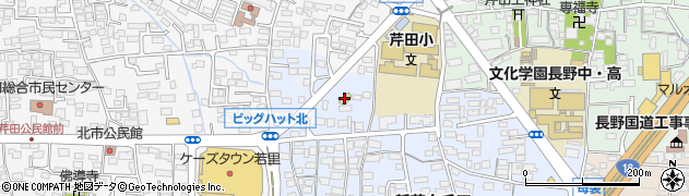 ファミリーマート長野芹田店周辺の地図