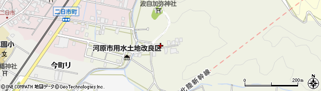 石川県金沢市花園八幡町（ハ）周辺の地図