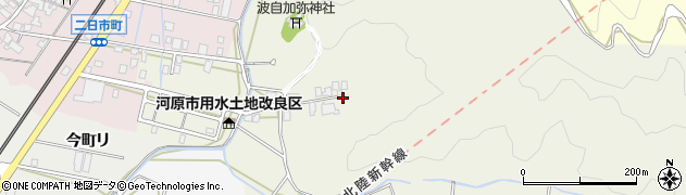 石川県金沢市花園八幡町周辺の地図