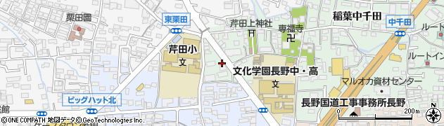 長野県長野市稲葉中千田2179周辺の地図
