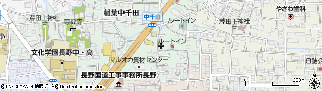 長野県長野市稲葉中千田2099周辺の地図