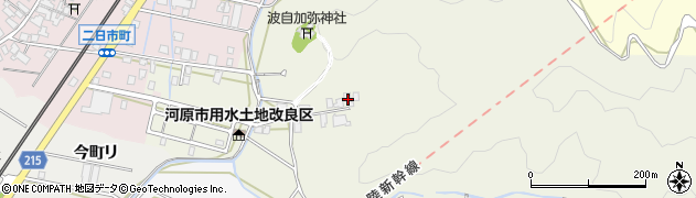 石川県金沢市花園八幡町ハ153周辺の地図