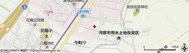 石川県金沢市花園八幡町ロ7周辺の地図