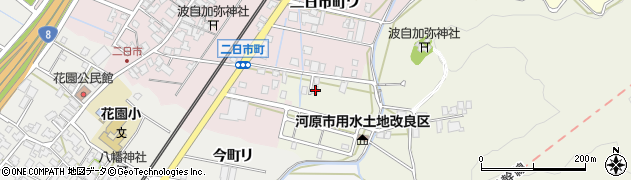 石川県金沢市花園八幡町ロ周辺の地図