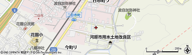 石川県金沢市花園八幡町ロ31周辺の地図