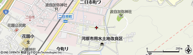 石川県金沢市花園八幡町ロ50周辺の地図