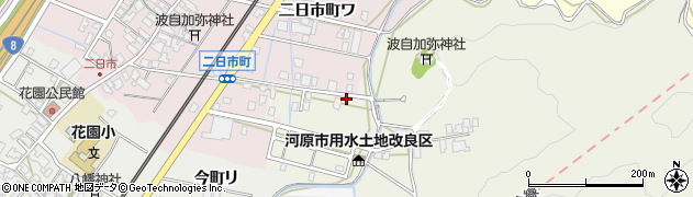 石川県金沢市花園八幡町ロ51周辺の地図