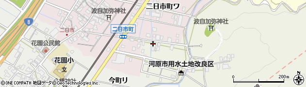石川県金沢市花園八幡町ロ25周辺の地図
