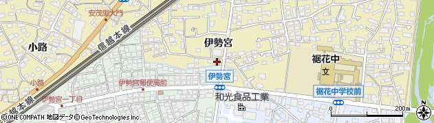 株式会社安茂里角西商店周辺の地図
