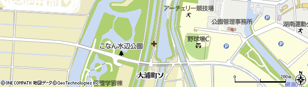 石川県金沢市大浦町（ソ）周辺の地図