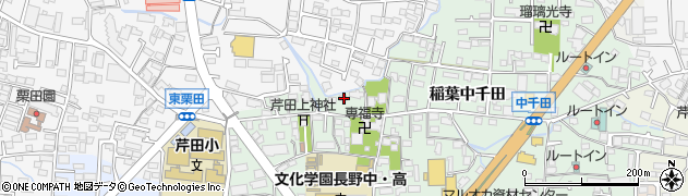 長野県長野市稲葉中千田2204周辺の地図