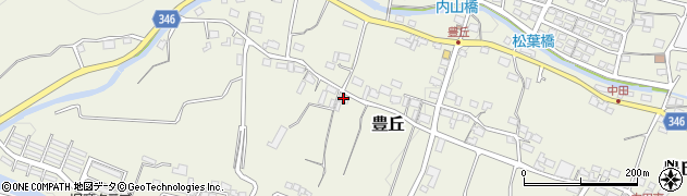 長野県須坂市豊丘694周辺の地図