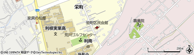 群馬県沼田市栄町123周辺の地図