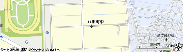 石川県金沢市八田町（中）周辺の地図