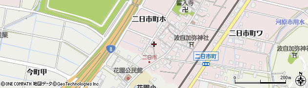石川県金沢市二日市町ホ30周辺の地図