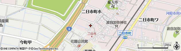 石川県金沢市二日市町ホ28周辺の地図