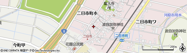 石川県金沢市二日市町リ138周辺の地図