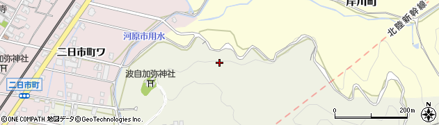 石川県金沢市花園八幡町チ周辺の地図