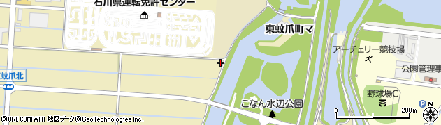 石川県金沢市東蚊爪町523周辺の地図