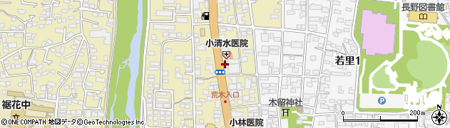 株式会社長野自動車センター周辺の地図
