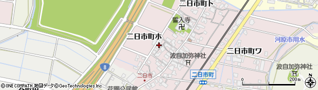 石川県金沢市二日市町ホ35周辺の地図