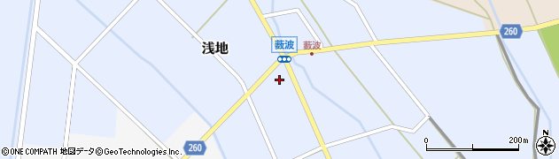 富山県小矢部市浅地310周辺の地図