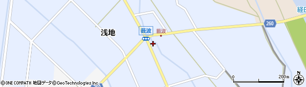富山県小矢部市浅地351周辺の地図