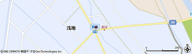 富山県小矢部市浅地651周辺の地図