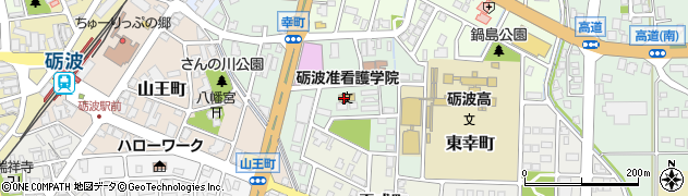 砺波准看護学院周辺の地図