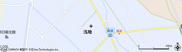 富山県小矢部市浅地288周辺の地図