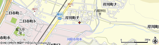 石川県金沢市岸川町チ65周辺の地図