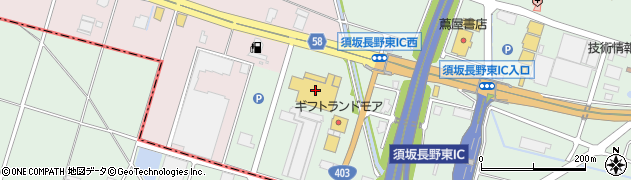 ケーヨーデイツー須坂インター店周辺の地図