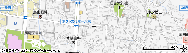 長野医療生活協同組合グループホーム栗田ゆうゆう周辺の地図