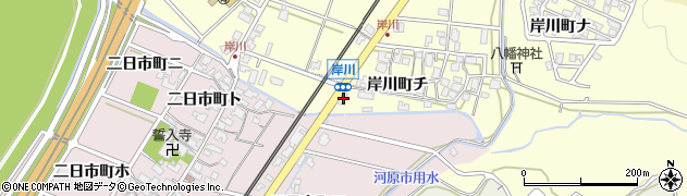 石川県金沢市岸川町チ72周辺の地図