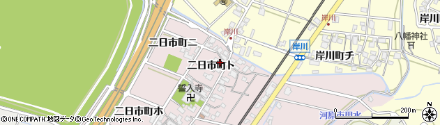 石川県金沢市二日市町（ト）周辺の地図